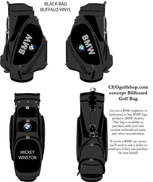 bmw golf bag concept image