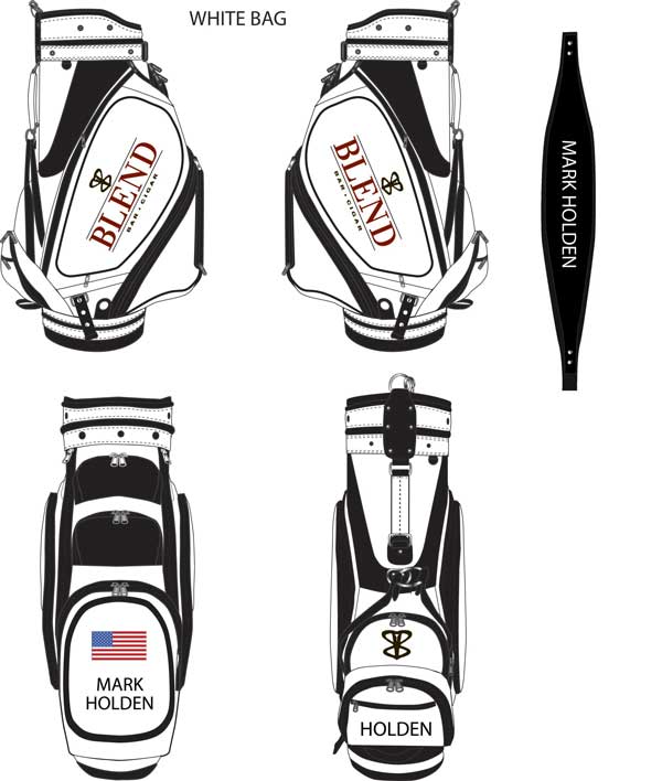 custom staff golf bag concept