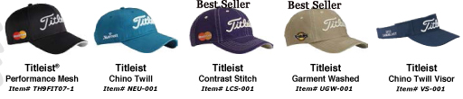 custom titleist caps