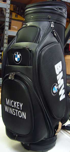 BMW golf bag photo